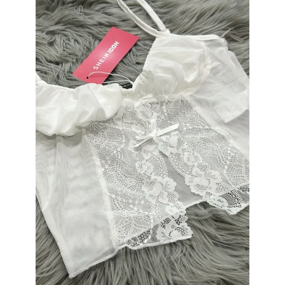 SHEIN women white